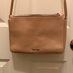 Nine West Cream Shoulder / Crossbody Purse